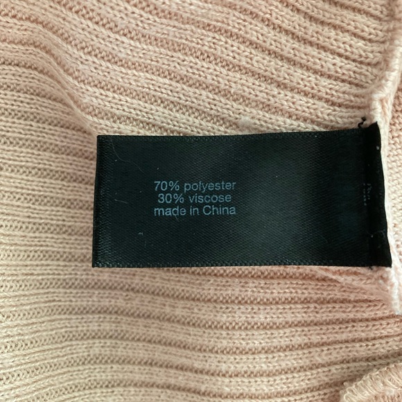 Lane Bryant Womens Cardigan Sweater Peach Long Sleeve Open Front Ribbed Sz 14/16 - Picture 8 of 8